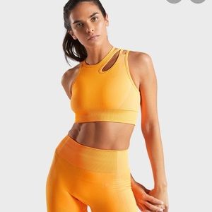 Gymshark Ultra Seamless Orange set